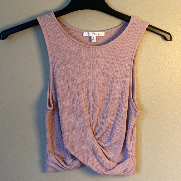 Love Tree Tops - Love Tree Dusty Pink Tank